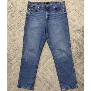 Gap Denim Womens Jeans High Rise Vintage Slim Size 14/32